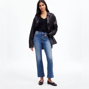 Madewell Mid Rise Kick Out Jean Jeans Size 30 Excellent